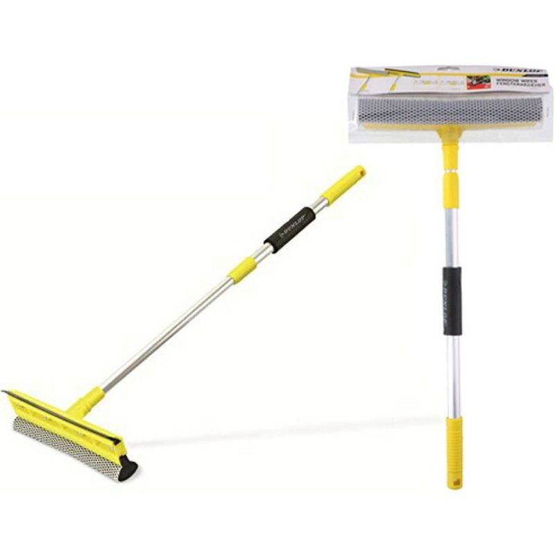 DUNLOP Fenster- und Spiegelwischer mit verstellbarem Griff 43-68 cm