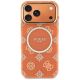 3. Guess IML Peony Dot MagSafe Hülle für iPhone 17 Pro Max – Orange