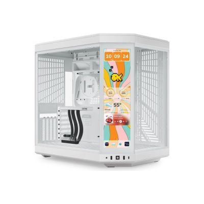 8. Hyte Y70 Midi-Tower-Koffer – Erdbeermilch