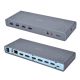 2. i-tec CADUAL4KDOCK Kabelgebundene Dockingstation USB 3.2 Gen 1 (3.1 Gen 1) Typ-C Schwarz, Türkis