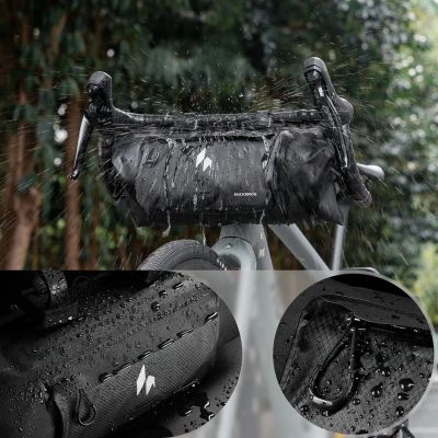 5. Rockbros AS-154 Fronttasche – Wasserdicht, Schwarz