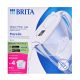 Brita Marella Filterkanne + 4 Maxtra Pro PP Filterkartuschen (2,4 l; weiß)