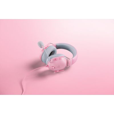5. Razer Blackshark V2 X Gaming-Kopfhörer Pink