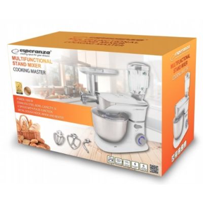 5. Esperanza COOKING MASTER EKM025 (1000W) Planeten-Küchenmaschine zum Zerkleinern