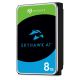 2. Seagate Skyhawk AI ST8000VE001 Festplatte (8 TB; 3,5 Zoll; 256 MB; 7200 U/min)