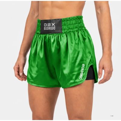 Damen-Thai-Shorts PASTEL GREEN COMBATWEAR | DBX Bushido