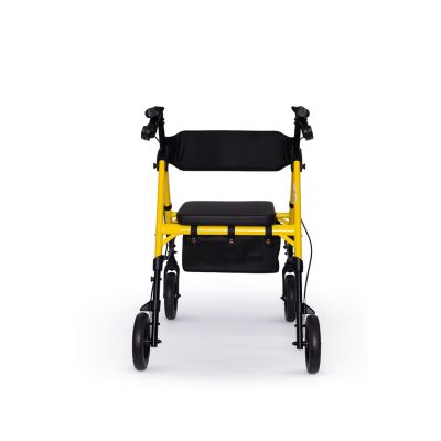 2. Vierrädriger Rollator Marseille, gelb RF-617/Ż REHAFUND