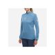 3. MILLET Parmelan Light Fleece Po W Damen-Sweatshirt, Blau