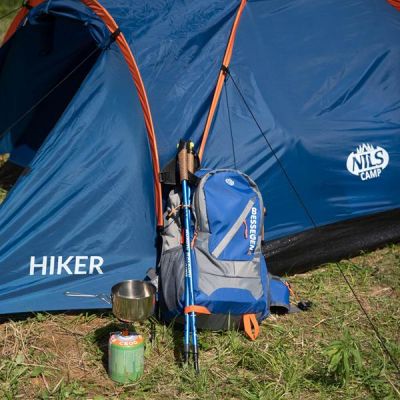 11. Nordic Walking Stöcke Nils Extreme NW607 blau