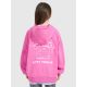 2. Mädchen-Sweatshirt mit Kapuze, offen, 4F 4FJRAW25TSWSF2439-54S