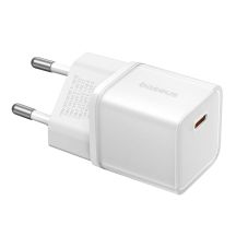 Baseus GaN5S 30W EU USB-C Wandladegerät – Weiß