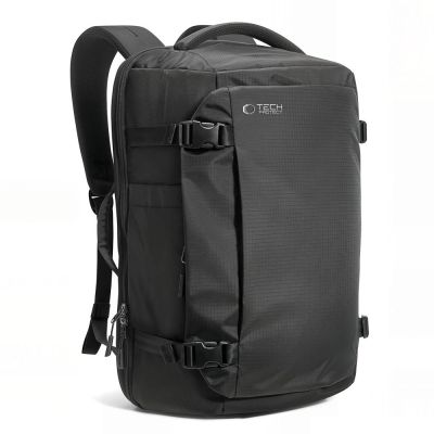 Tech-Protect Defender S70 RYANAIR & WIZZAIR 24L Laptop-Rucksack – Schwarz