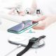 8. Choetech Qi 2in1 kabelloses Ladegerät für Smartphones / Apple Watch mit Standfuß (MFI) USB Typ C weiß (T317)