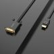 8. Orico XD-DTD DisplayPort auf DVI 4K Kabel 3m - Schwarz