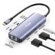 2. Equip 133501 Dockingstation, kabelgebunden, USB 3.2 Gen 1 (3.1 Gen 1), Typ-C, Grau
