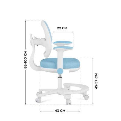 7. Drehstuhl Junior 3.6 Blue