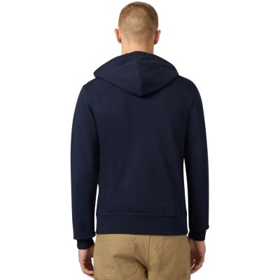 3. Champion Herren-Kapuzenpullover mit durchgehendem Reißverschluss, Marineblau, 220786 BS501