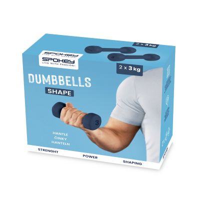 17. Spokey Shape Hanteln SPK-943103 2 x 3 kg