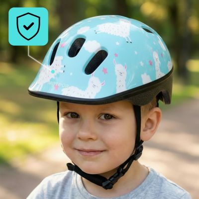 13. Meteor KS06 S Fahrradhelm 48-52 cm Alpakas 17433