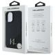 8. Karl Lagerfeld Silikon Shadow Metal Initial MagSafe Hülle für iPhone 16 – Schwarz
