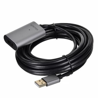 4. UNITEK USB 2.0 SIGNALVERSTÄRKER, 5M, PREMIUM