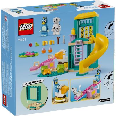 2. LEGO Bluey 11201 Blue und Łatko auf dem Spielplatz