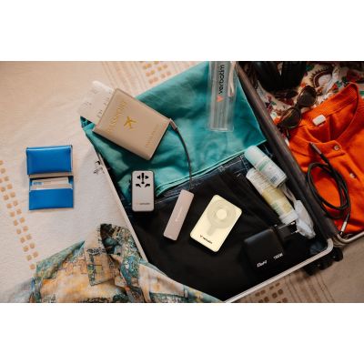 5. Verbatim 32274 Powerbank Lithium-Polymer (LiPo) 10000 mAh Kabelloses Laden Gold