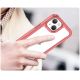 5. Outer Space Case iPhone 14 Plus Hardcover mit Gelrahmen rot