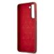 7. Mercedes Silicone Line Case für Samsung Galaxy S21 - Rot