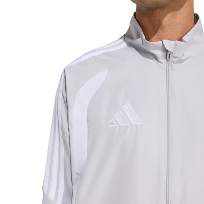 12. adidas Tiro 26 League Presentation Herren-Sweatshirt Hellgrau JZ9050