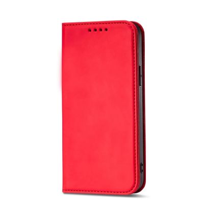 6. Magnetkartenetui für Samsung Galaxy S23 Flip Cover Wallet Stand rot