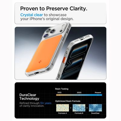 8. Spigen Ultra Hybrid MagSafe Hülle für iPhone 18 Pro Max / 17 Pro Max – Orange