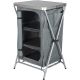 15. Faltbarer Reiseschrank mit 3 Ablagen 60x51x98cm ENERO CAMP
