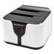 QOLTEC DOCKINGSTATION FÜR HDD-/SSD-LAUFWERKE 2.5" 3.5" | SATA III | USB 3.0 | SUPER SPEED 5GB/S | MIT OFFLINE-KLONFUNKTION