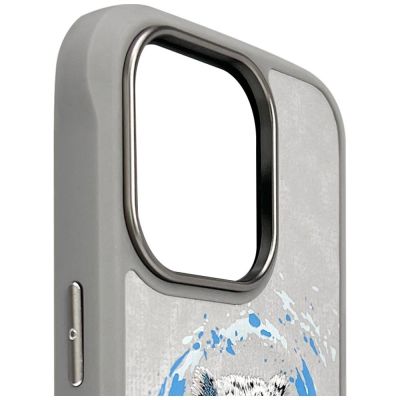 6. Nimmy Pantera MagSafe Case für iPhone 16 Pro Max - Grau