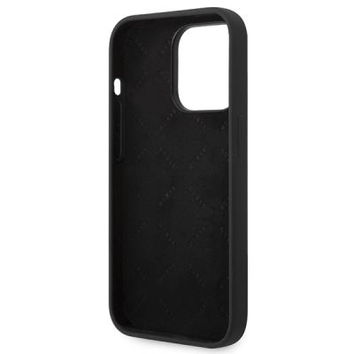 7. Guess GUHCP14LSLTGK iPhone 14 Pro 6.1" schwarz/schwarz Hardcase Silikon Dreieck