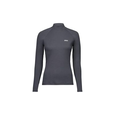 POC W's Layer Merino Mock Neck Jersey Grau