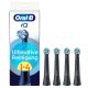 2. Oral-B iO Ultimate Reinigung 4 Stück Schwarz