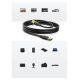 5. Ugreen US128 10369 USB-A 3.0 / USB-A 3.0 5 Gbit/s 0,5 m Kabel – schwarz