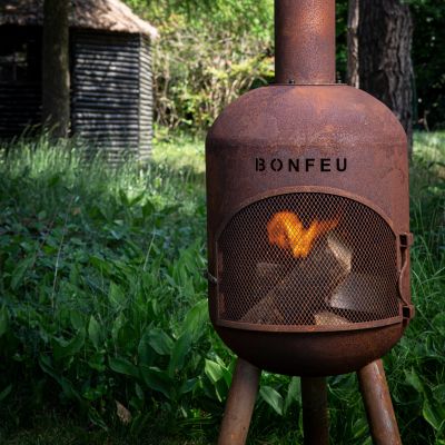 14. Bonfeu Bonsolo Gartenkamin rostig 3401R