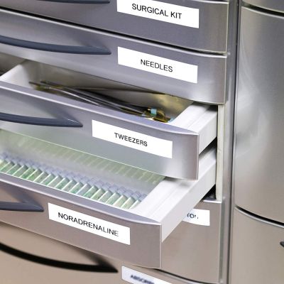 17. DYMO D1 Farbband 9mmx7m schwarz/weiß S0720680 (9 mm)