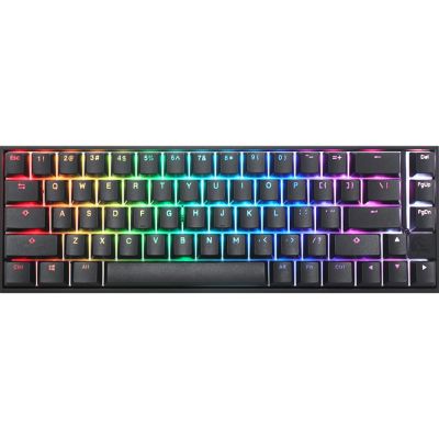 9. Ducky Mecha Pro SF Gaming-Tastatur USB Deutsch Schwarz