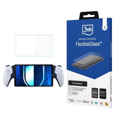 Hybridglas 3mk FlexibleGlass™ für Sony PlayStation Portal – bis zu 8,3"