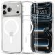 Spigen Ultra Hybrid MagSafe Hülle für iPhone 18 Pro Max / 17 Pro Max – Transparent und Weiß