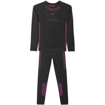 2. Nahtlose Unterwäsche für Mädchen 4F F250 tiefschwarz 4FJWAW25USEAF250 20S