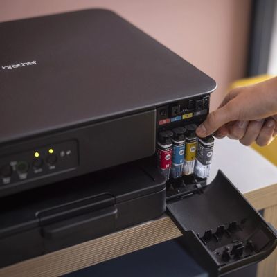23. Brother DCP-J1260W Multifunktionsdrucker, Tintenstrahl, Farbe, 3-in-1, A4-Format, WLAN, Schwarz