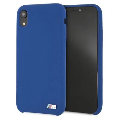BMW Silikon M Collection iPhone Xr Hülle - Blau