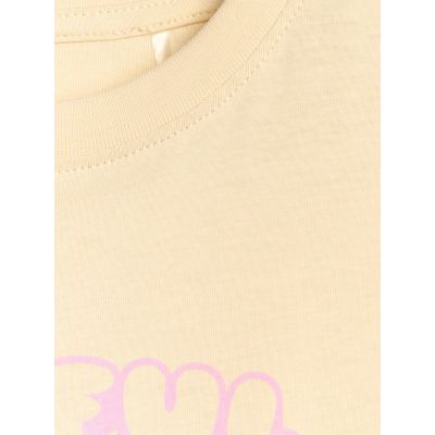 6. Oversized T-Shirt mit Aufdruck für Mädchen 4F 4FJRAW25TTSHF3197-12S