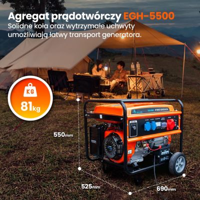 19. Extralink EGH-5500 Hybridgenerator