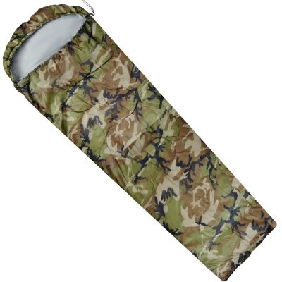 18. CAMO TOURIST SCHLAFSACK 210x80x50CM MIT ENERO CAMP COMPRESSION